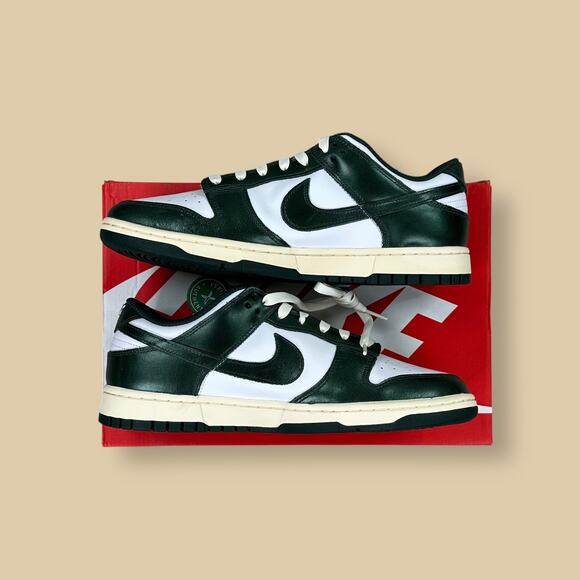 Vintage Y2K Nike Dunk Low Mens 10 Green White Shoes DQ8580-100 NWT main image 11